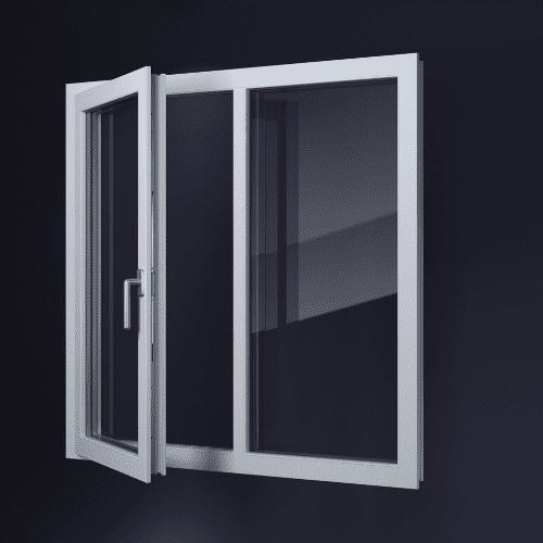 Mise en place d'une fenêtre ou porte-fenêtre complète avec vitrage pariétodynamique grâce aux primes CEE