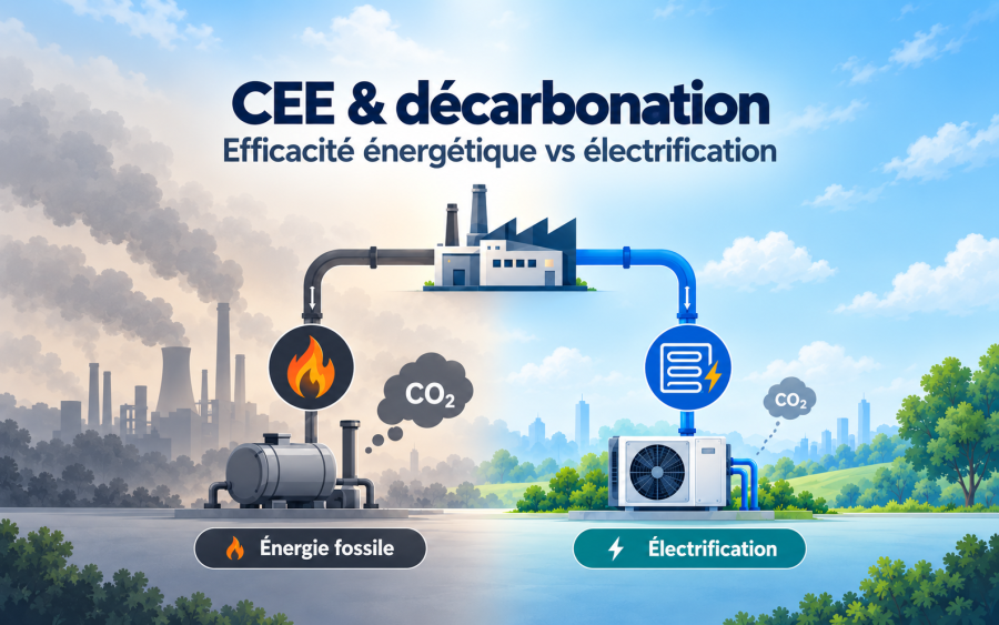 CEE et décarbonation : quelle différence entre efficacité énergétique et électrification ?