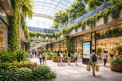 Décarbonation des centres commerciaux : stratégies, solutions et financements CEE
