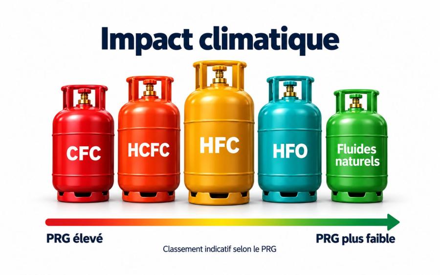 Comprendre l’impact de la réglementation F GAZ sur les fluides frigorigènes