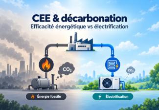 CEE et décarbonation : quelle différence entre efficacité énergétique et électrification ?
